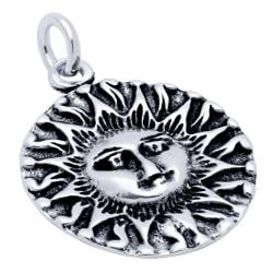 Pandantiv argint 925 in forma de soare / floarea soarelui
